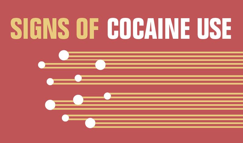 signs of cocaine use