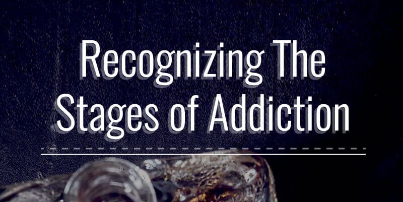 Recognizing the stages of addiction.