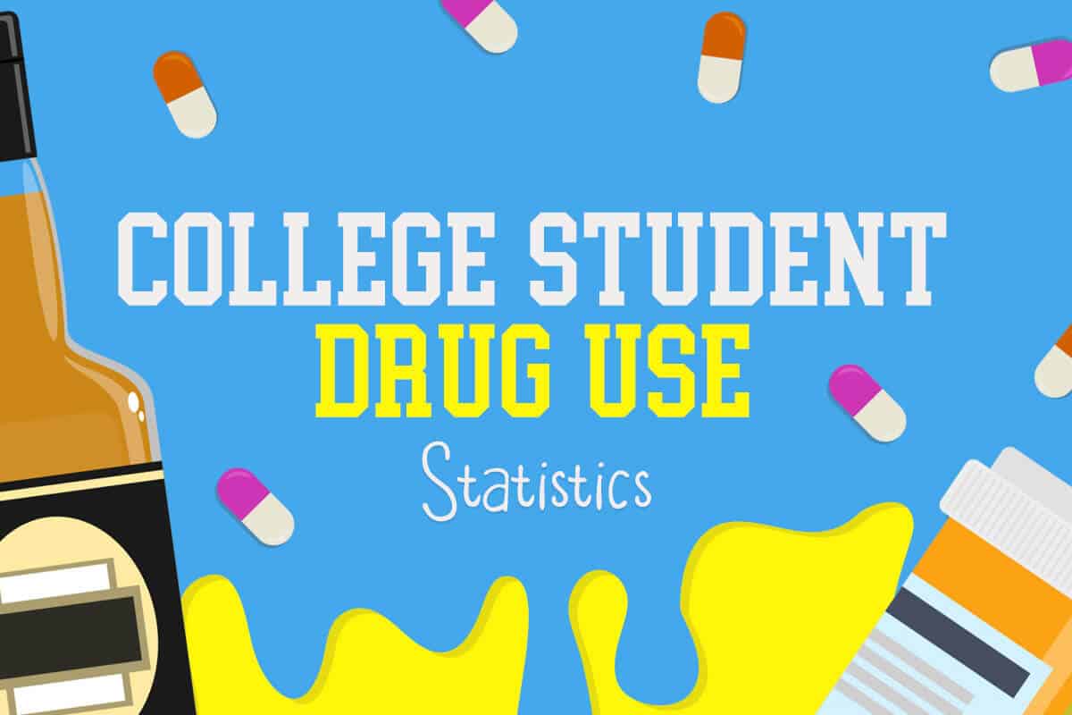 College student drug use statistics.